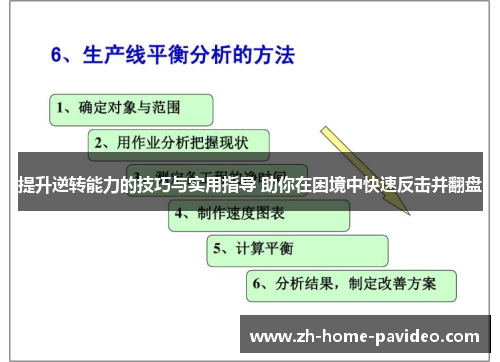 提升逆转能力的技巧与实用指导 助你在困境中快速反击并翻盘