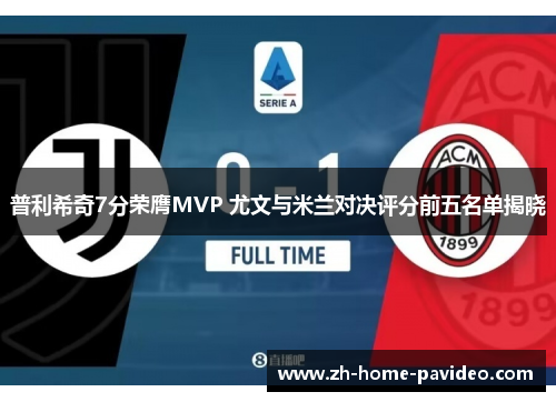 普利希奇7分荣膺MVP 尤文与米兰对决评分前五名单揭晓 普利希奇7分荣膺MVP 尤文与米兰对决评分前五名单揭晓